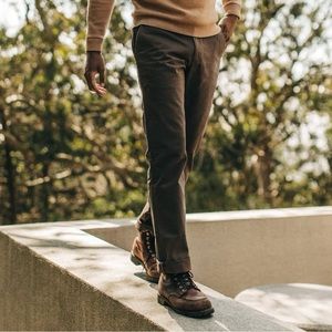 The Slim Foundation Pant in Organic Espresso Men’s size 30 Slim